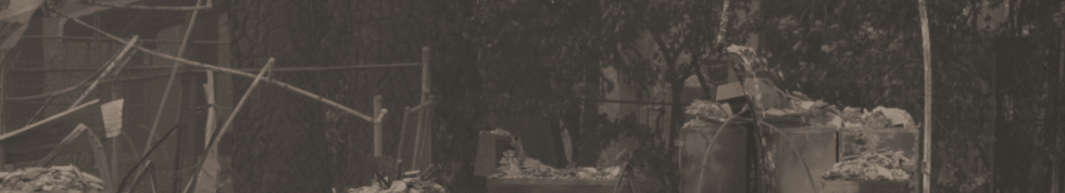 A lone pipe trickles water in the aftermath of the Camp Fire in Paradise, California.